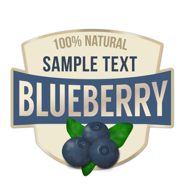 蓝莓宣传海报