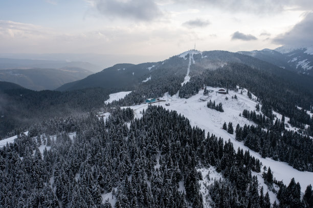 4k高清高原雪山风景