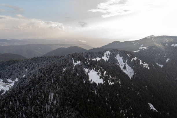 4k高清高原雪山风景