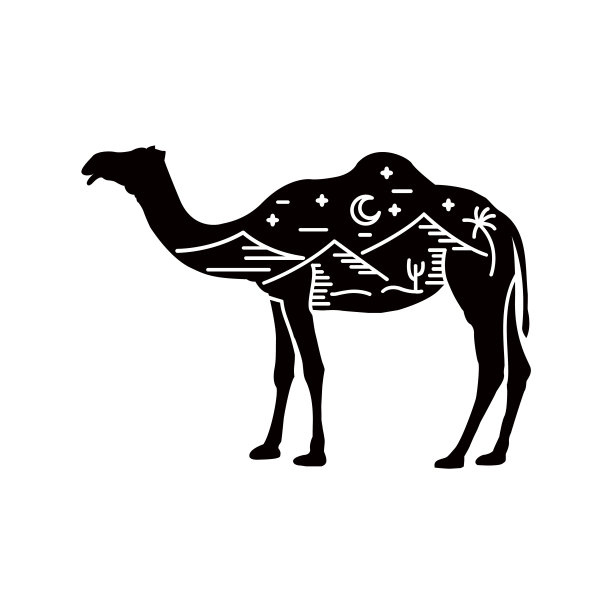 驼队logo