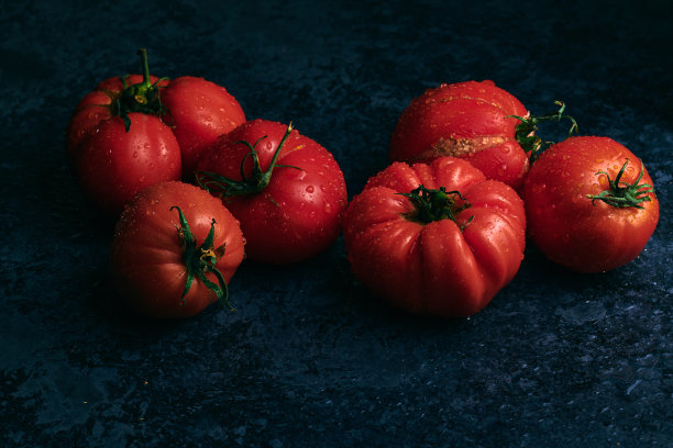 熟的,番茄植物,小吃