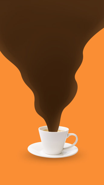咖啡时光创意海报