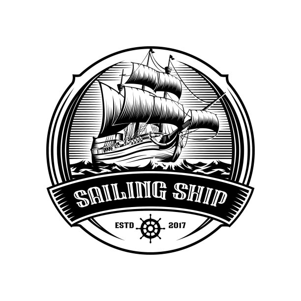 船扬帆起航logo