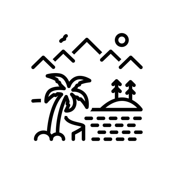 沙漠绿洲logo