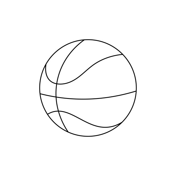 篮球剪贴画矢量素材