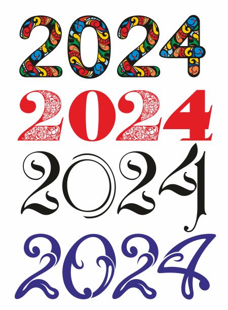 2021元旦新年跨年海报插画