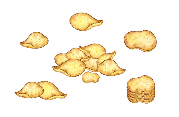 薯条绘画