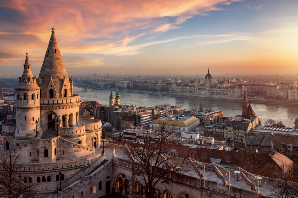 多瑙河,匈牙利国会大厦,渔人堡