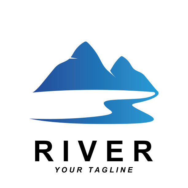 山水文化logo标志