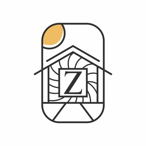 z字母建筑logo