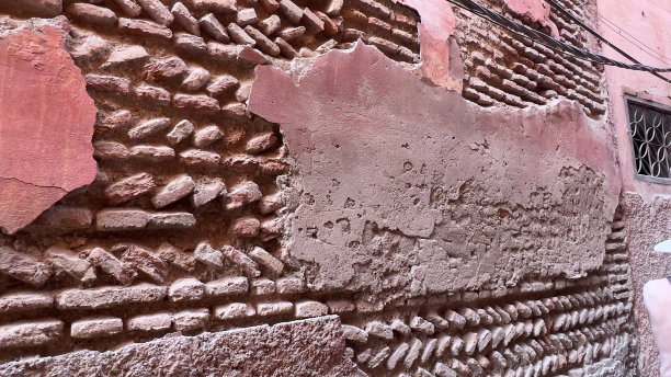 砖墙,摩洛哥文化,摩洛哥
