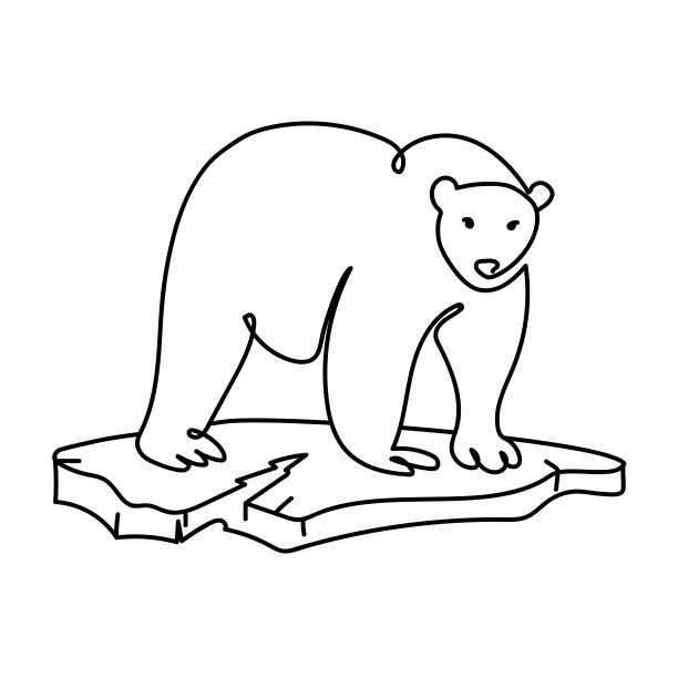 北极环境保护logo