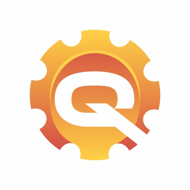 q,机械,logo,标志