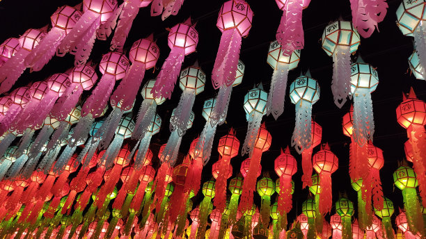 纸灯笼,泰国文化,泰国