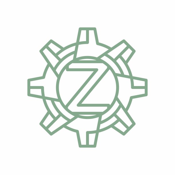 z字母机械logo