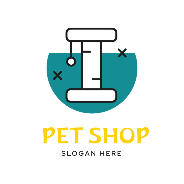 狗零售店logo