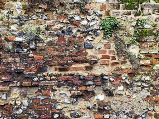 中世纪英国砖墙