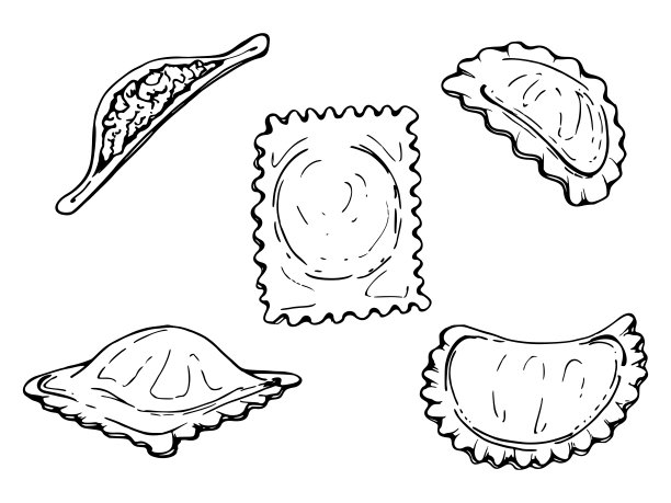 水饺包装logo