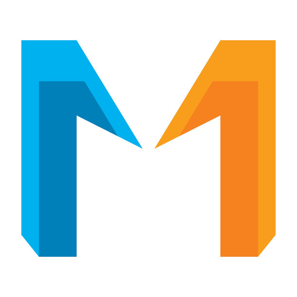m绿叶logo