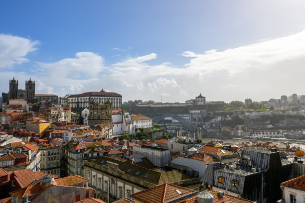 葡萄牙红色标志建筑
