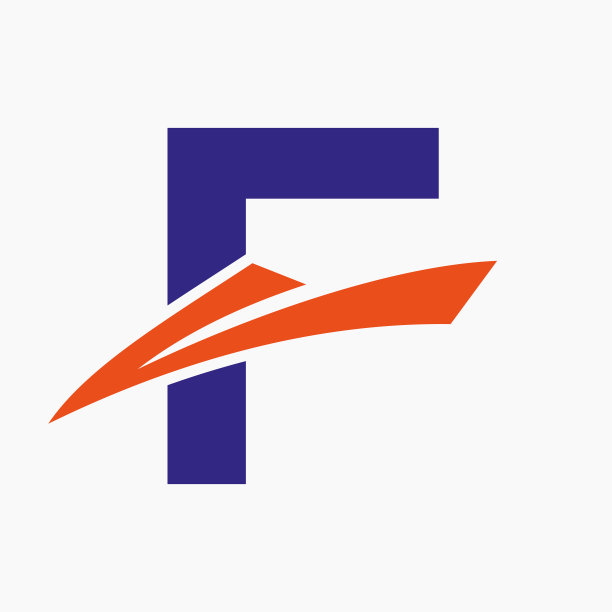 f字母交通运输logo