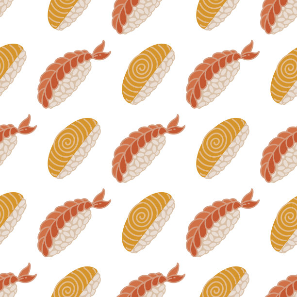 朝鲜大米包装插画