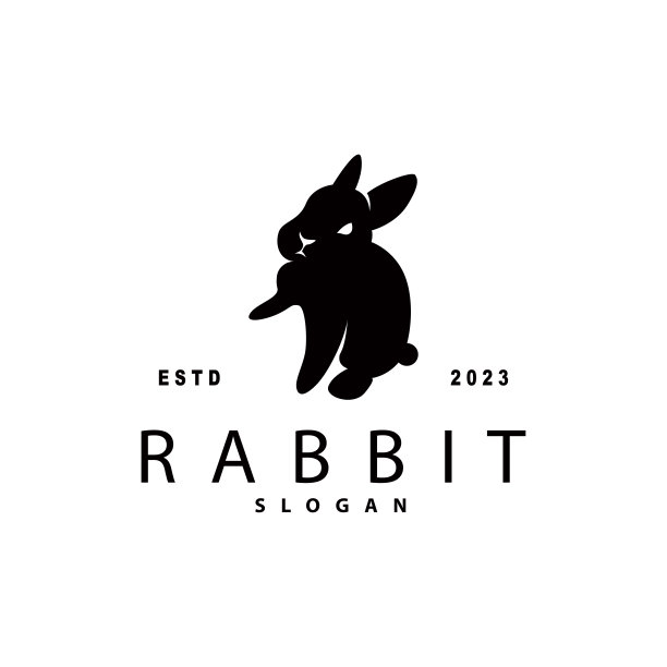 奔跑兔子logo