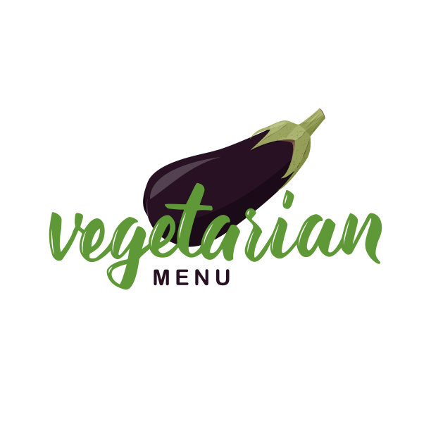 有机蔬菜书法字体