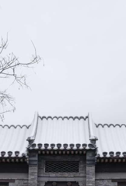 老北京砖墙房屋
