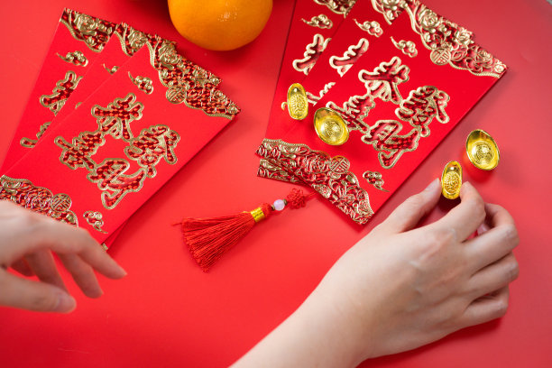 毛皮,黄金,红包