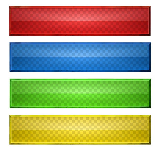 红色绿色蓝色高档名片