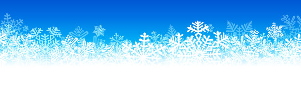 淡蓝色 雪花底纹 圣诞