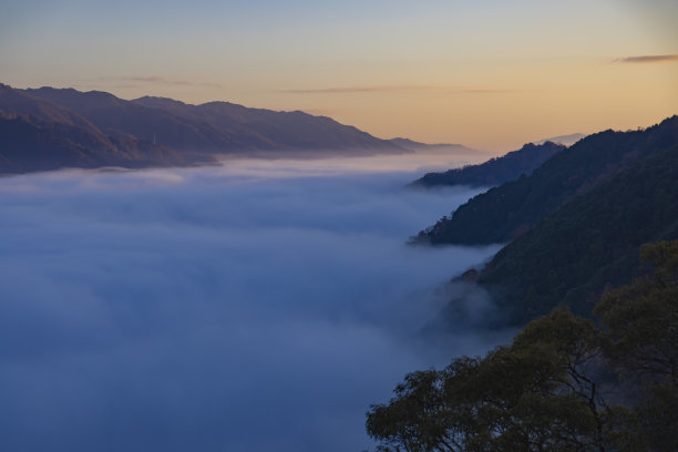 远眺远景全景航拍