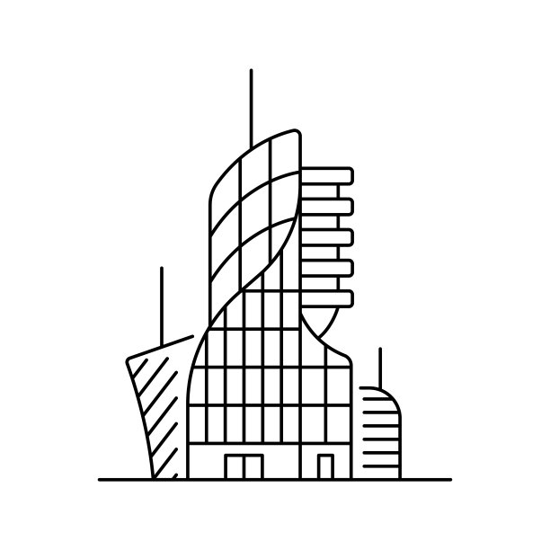 未来城市logo标志设计
