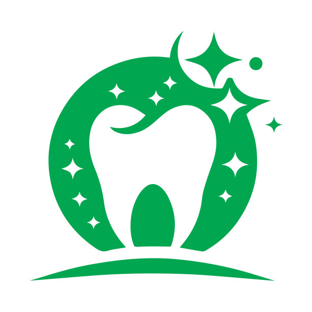 绿色口腔牙齿logo