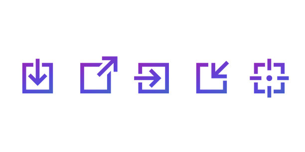 方形logo,通讯logo