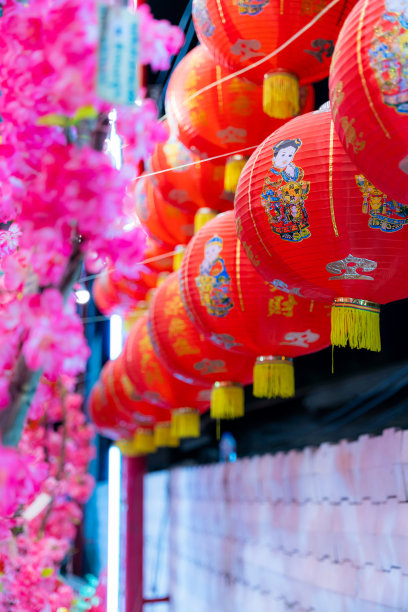 华丽的,事件,灯笼