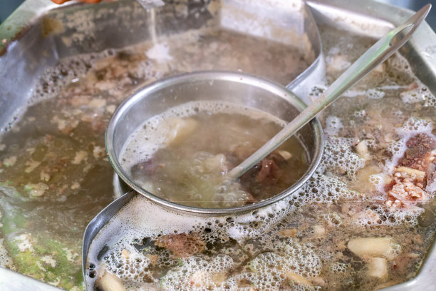 清汤高汤涮锅涮羊肉