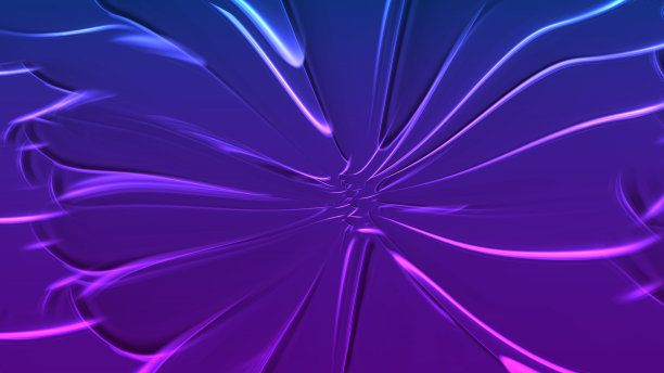 紫背景高光光晕抽象线条梦幻背景