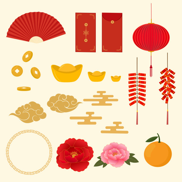 传统,华丽的,灯笼