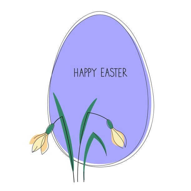 花纹线条边框底纹单页植物花朵