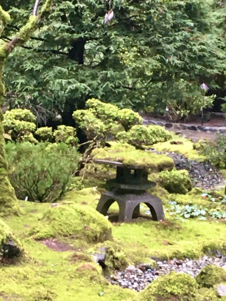 日式庭院景观配图
