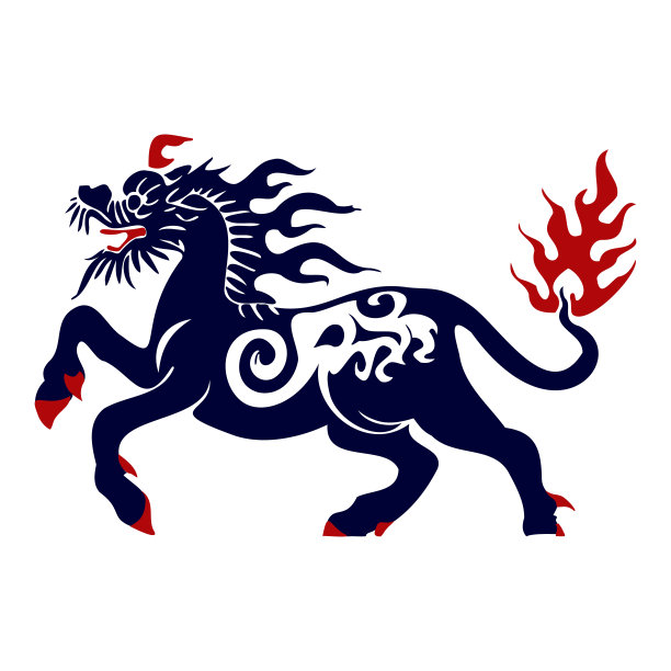 麒麟设计logo