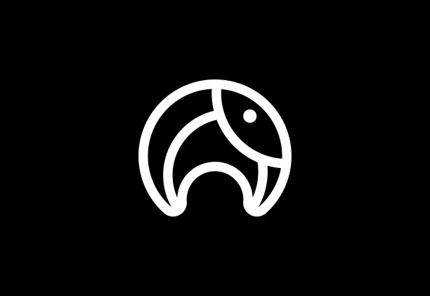 简洁象logo