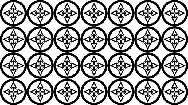 三角形碎花面料