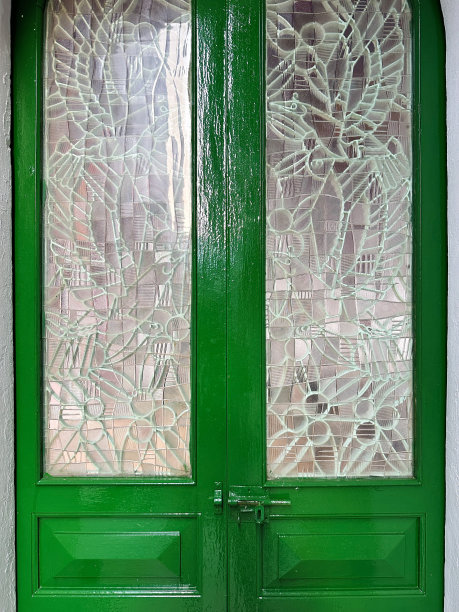 中式玻璃门