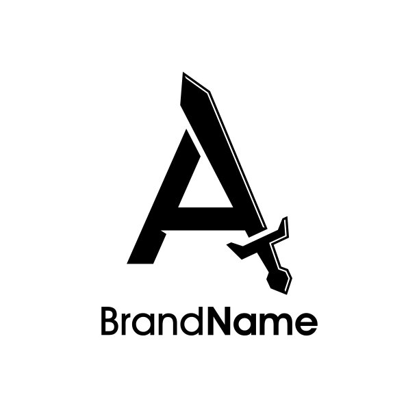 a字母盾牌logo