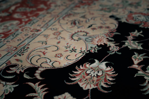 咖色几何地毯纹理