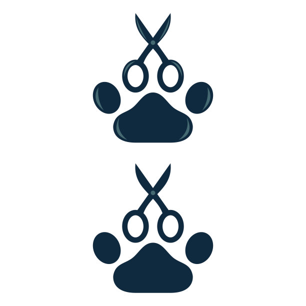 宠物美容店logo