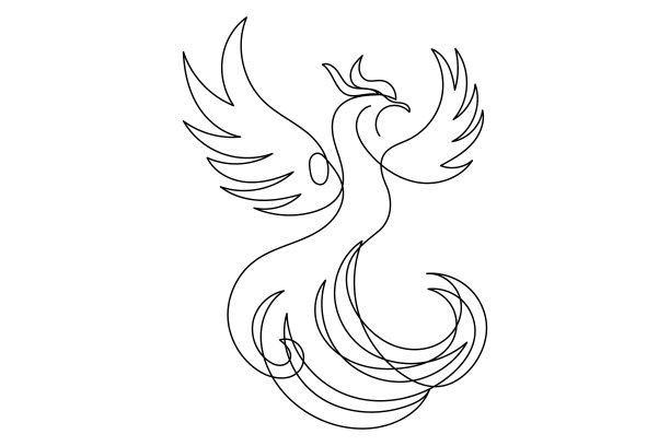 大气线条logo